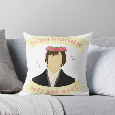 Fitzwilliam Darcy Throw Pillow
