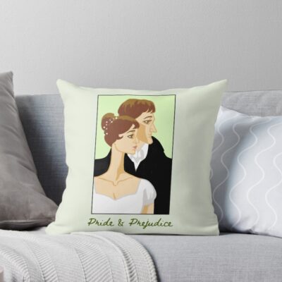 Pride And Prejudice Throw Pillow