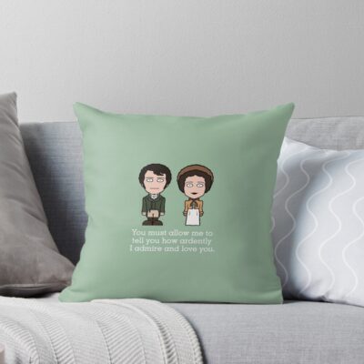 Pride And Prejudice Throw Pillow